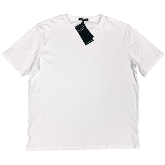 NWT‎ Men's ROBERT BARAKETT Georgia Crew-Neck T-Shirt White | Size XXL - Picture 5 of 14